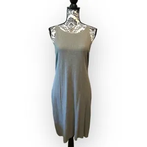 WORTH Scoop Back Midi Tank Dress Light Green sz M