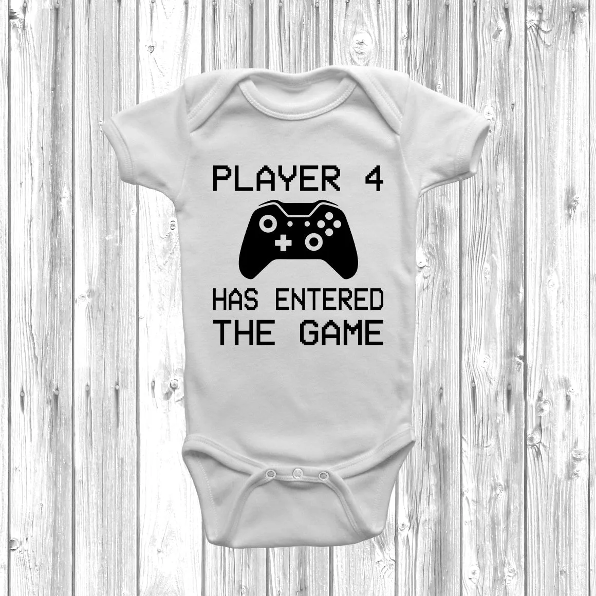XB Player 4 Has Entered The Game Baby Grow