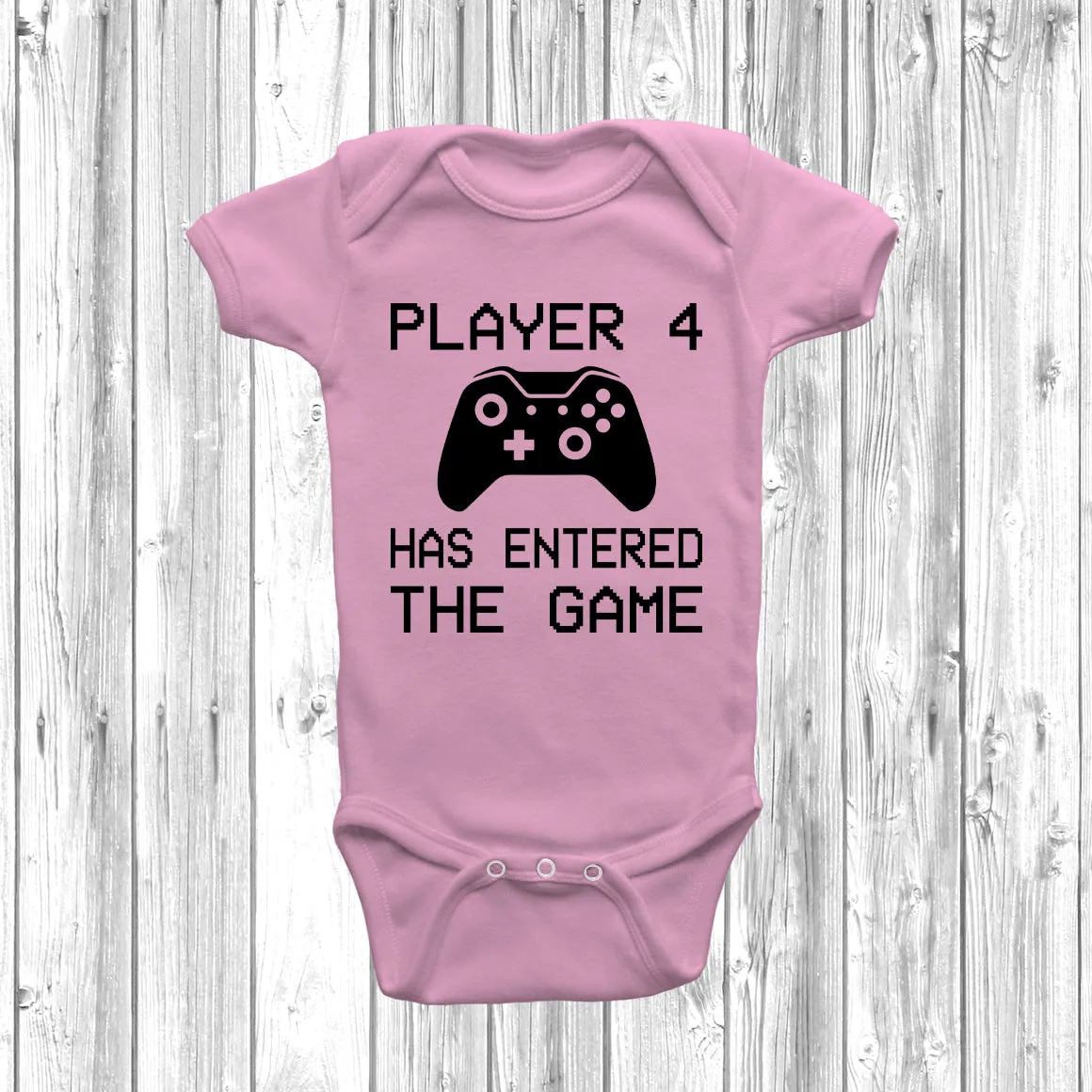 XB Player 4 Has Entered The Game Baby Grow