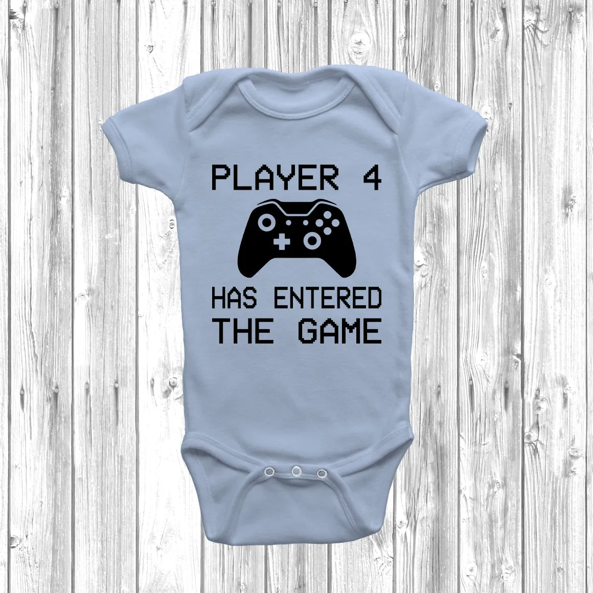 XB Player 4 Has Entered The Game Baby Grow