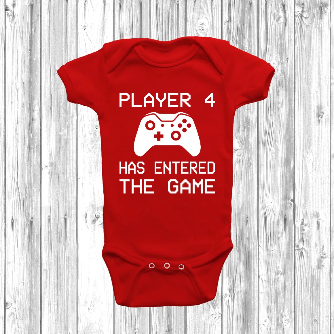 XB Player 4 Has Entered The Game Baby Grow