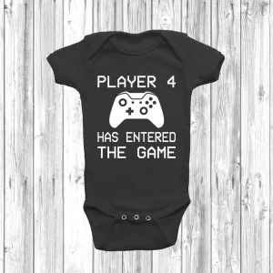 XB Player 4 Has Entered The Game Baby Grow