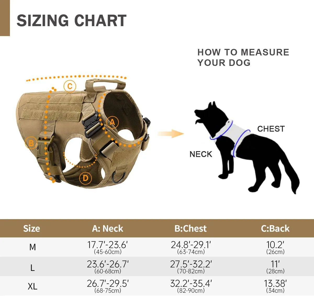 XTC Gear | X-Series Tactical K9 Harness