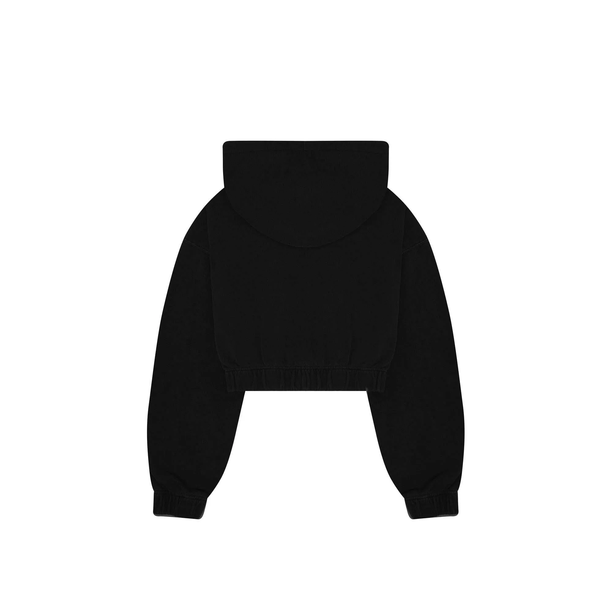 Zip Crop Sweatshirt