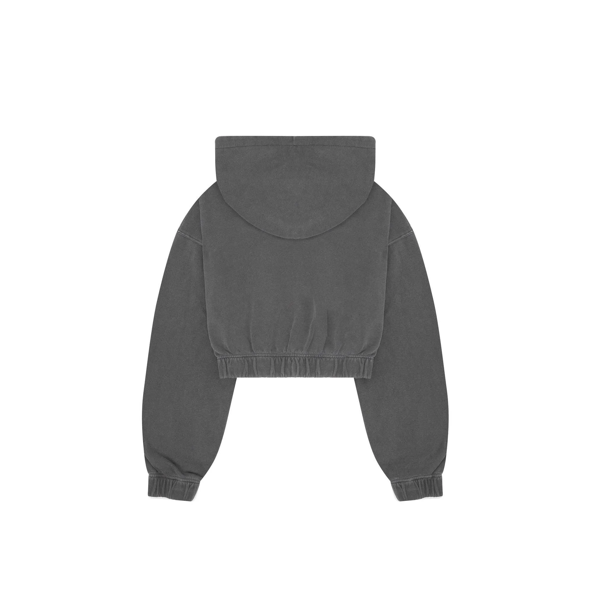 Zip Crop Sweatshirt