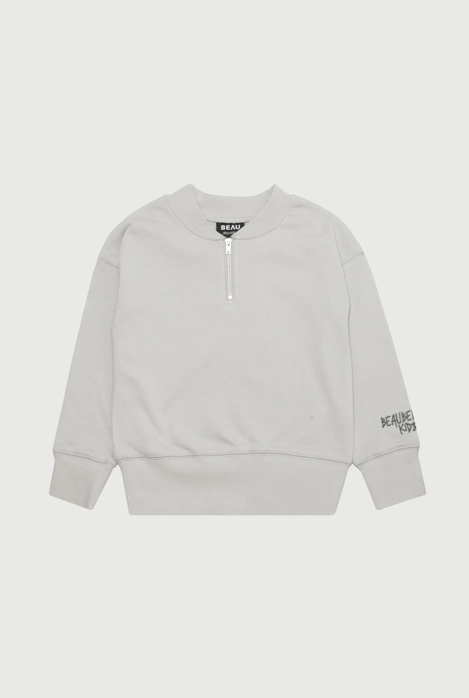ZIP SWEATSHIRT - GREY
